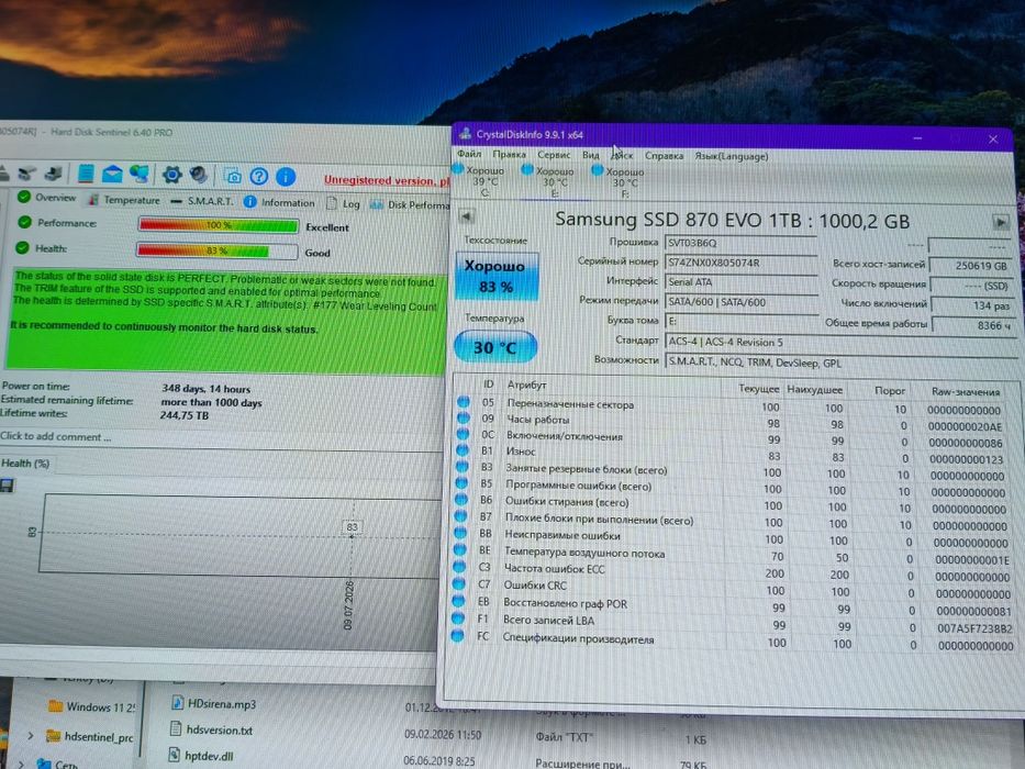 Samsung 1TB SSD диск