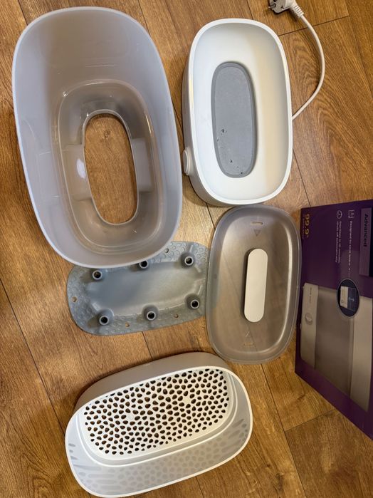 Sterilizator biberoane PHILIPS AVENT SCF291/00, 650W, alb-gri