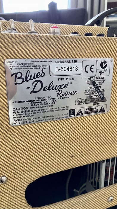 Fender Blues Deluxe Reissue