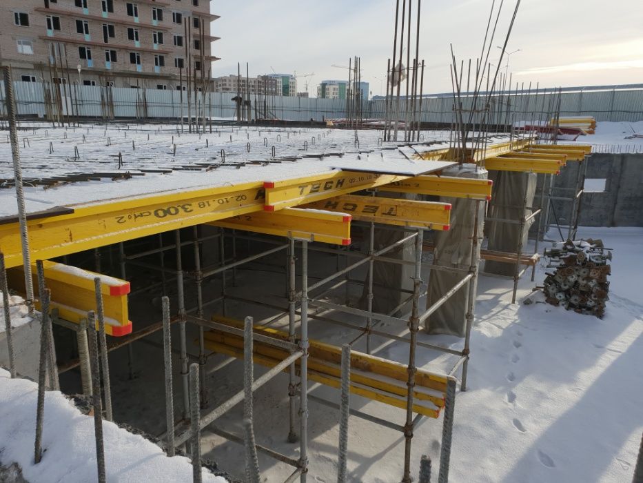 Балки деревянные.