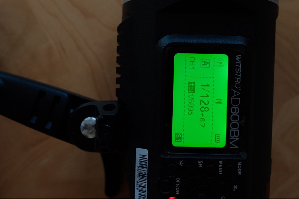 Godox AD600BM – 600 Ws батерийна светкавица, почти нова