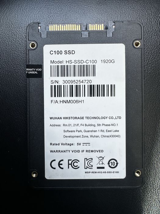 SSD 2 Tb hikvision 2000 Gb в новом состоянии