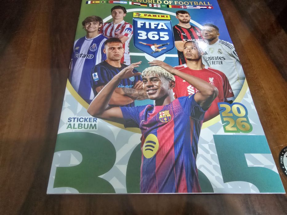 Album gol,nelipit,Panini FIFA 365 2026,varianta din Serbia,35 lei