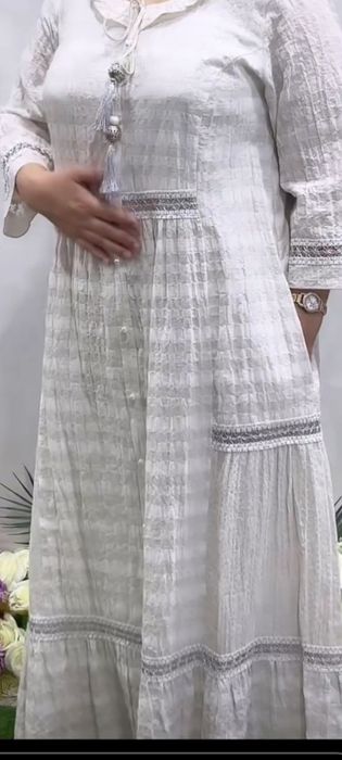 Продается платье лен 54-56р