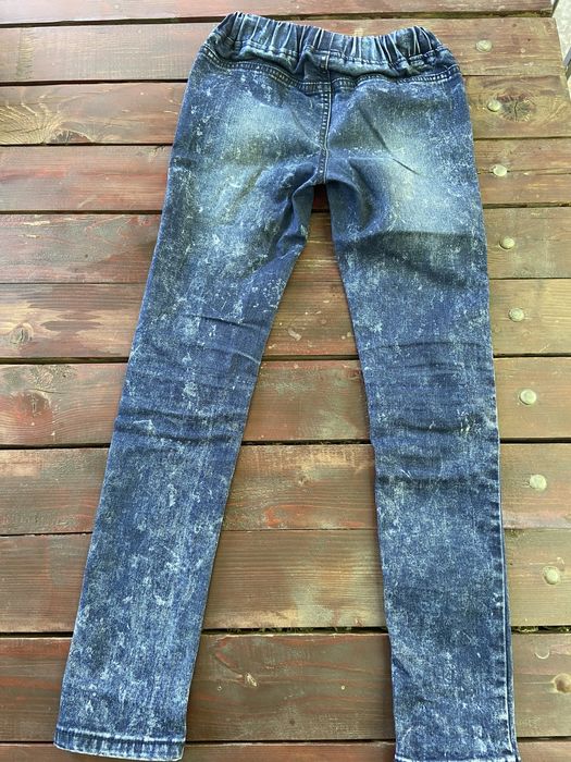 Дънки с ластик за момиче