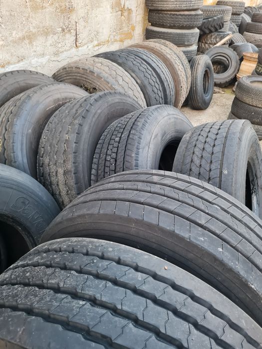 Anvelope 385 55R 22.5  de direcție și de vagon.