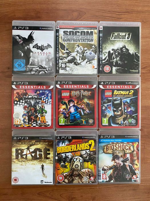 PS3 игри – Batman Arkham City, BioShock Infinite, Borderlands 2 + още | 8€ / брой