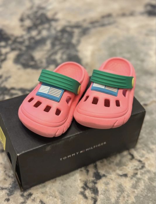 Crocs Tommy Hilfiger, fetițe, mărimea 24/25