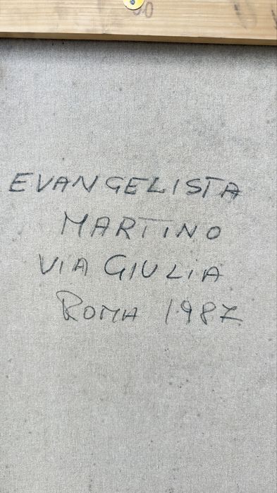 Маслена картина 1987г Roma