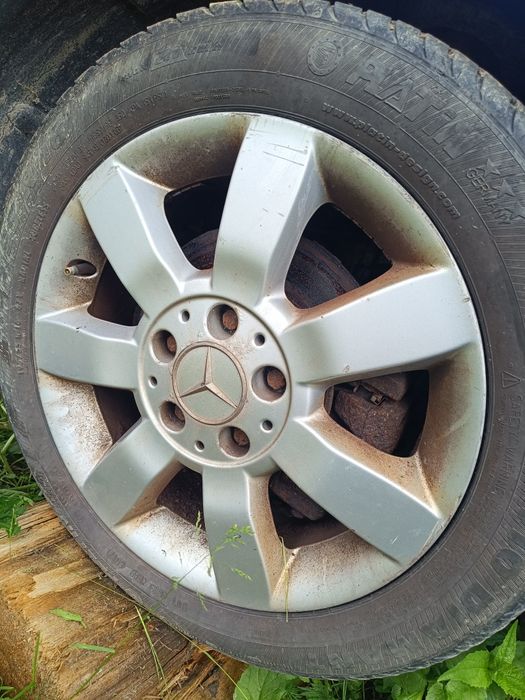 Set 4 jante aliaj originale Mercedes R16 5x112