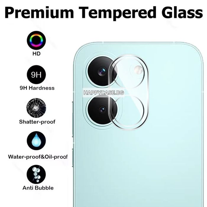 Xiaomi Poco X8 Pro / X8 Pro Max / M8 Pro 5G / 3D 9H Стъклен протектор за камера