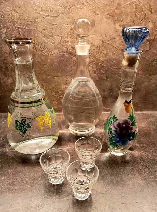 Кана, свещник, фруктиера, ваза, бутилки за декорация и подарък