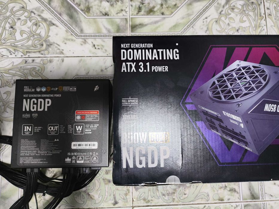 Vand sursa PC 1STPLAYER NGDP 850W, full modulara, 80+ Gold