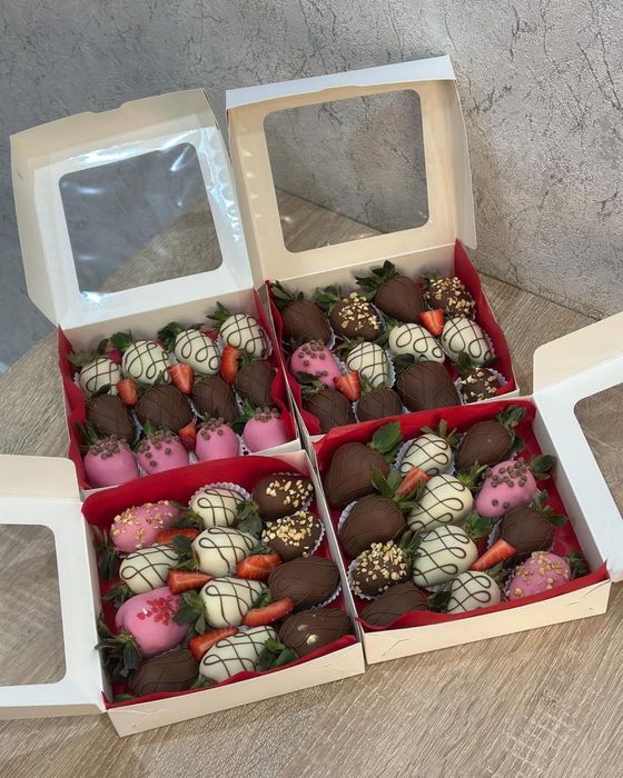 Клубника Шоколаде 8 Март Подарок