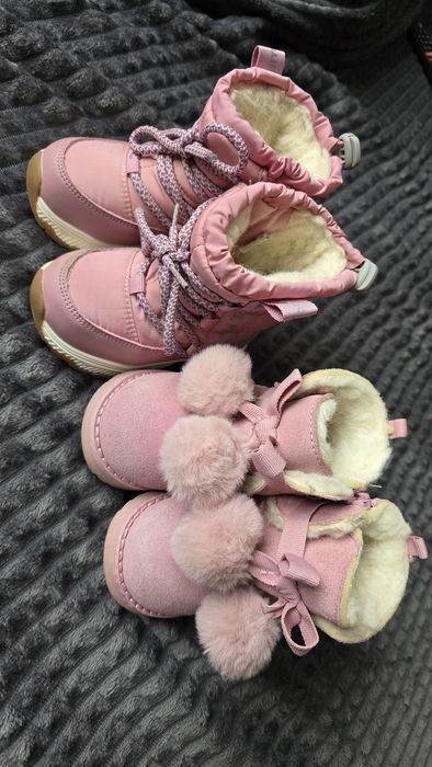 Зимняя обувь на девочку
