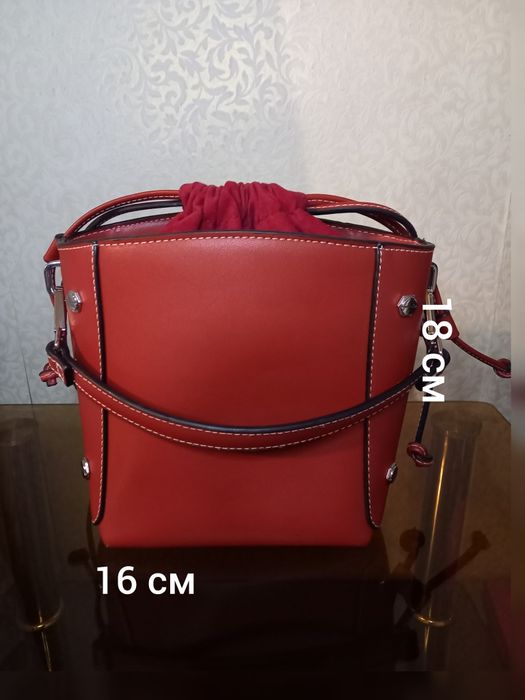 Сумка-мешок с длинным ремешком