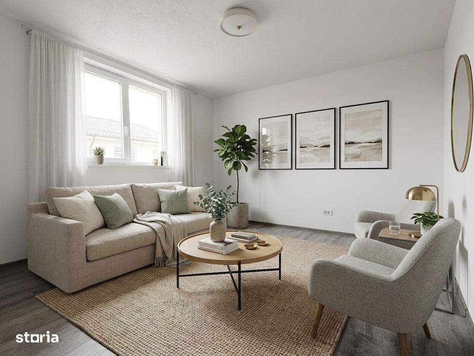 Apartament 1 camera, 28 mp, etaj 3, bloc nou-Giroc