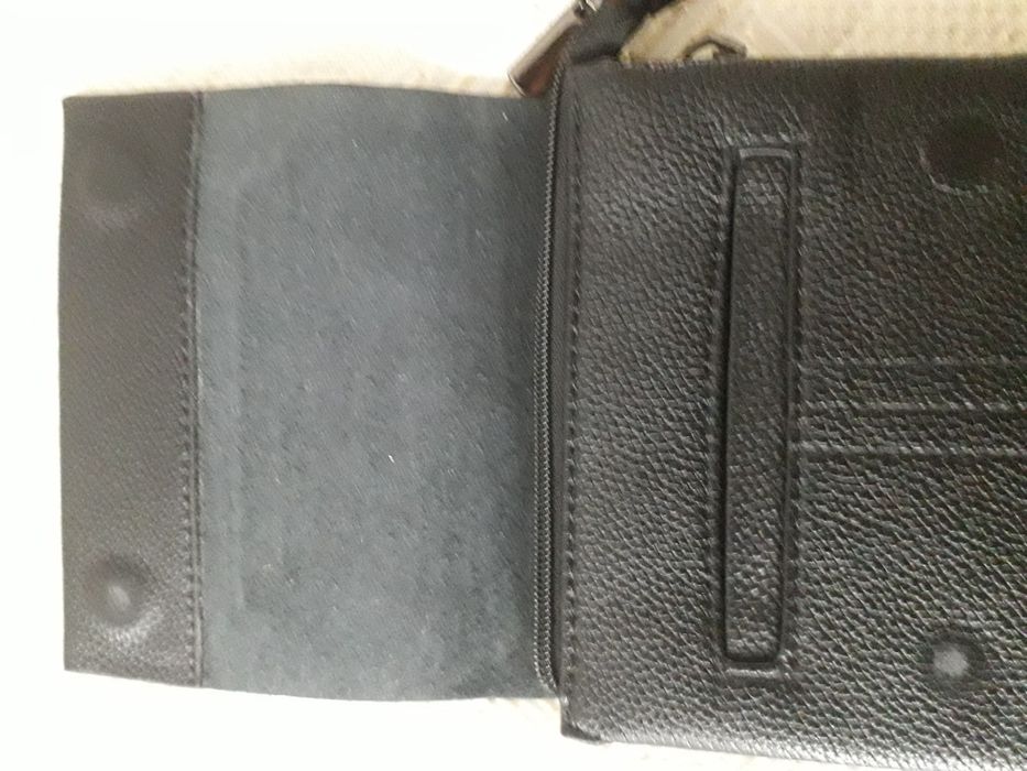 Мъжка кожена чанта без дръжка