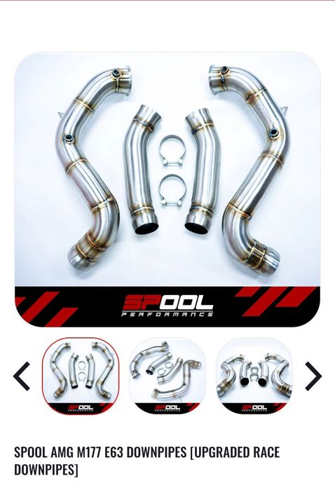 Downpipes Mercedes e63s amg w213