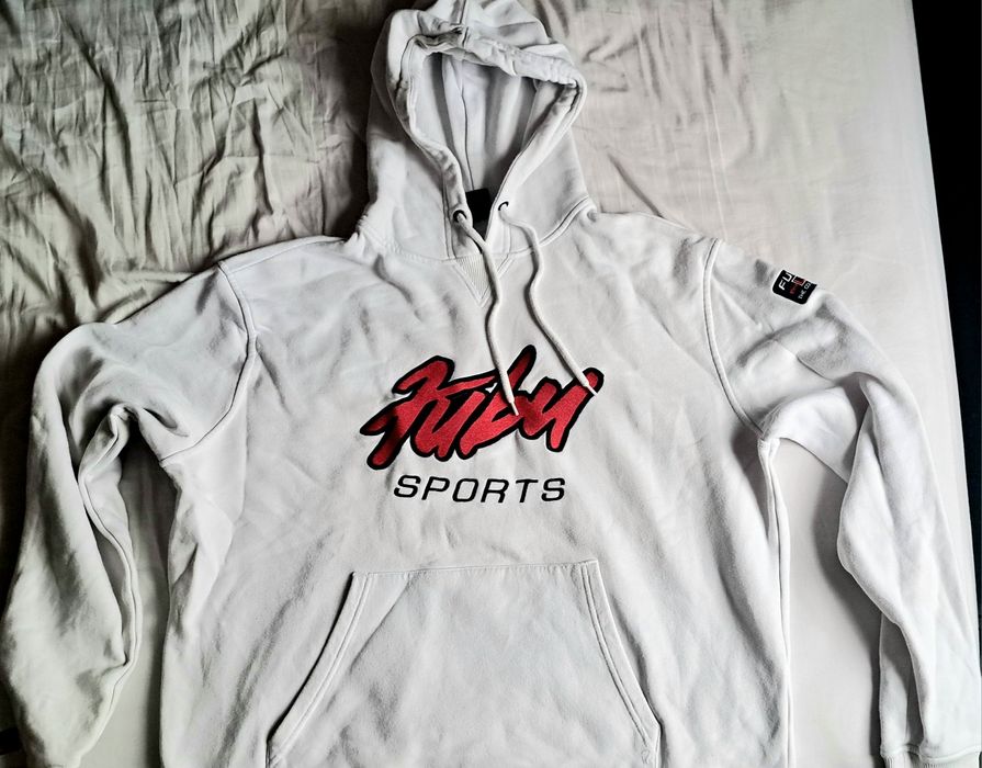 Суичър FUBU, мъжки, бял, размер L