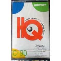 Casete Audio HQ BENZER C-90 90 minute SIGILATE NOI Caseta Type I
