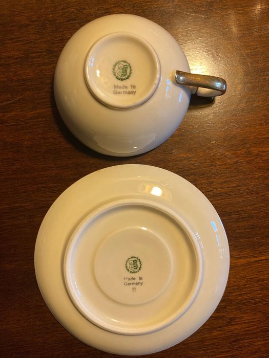 Set 6 Cesti cu Farfurii din Portelan Lettin - Germania