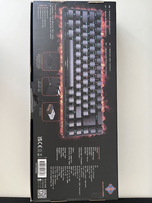 Tastatura DK440R (deltaco gaming)