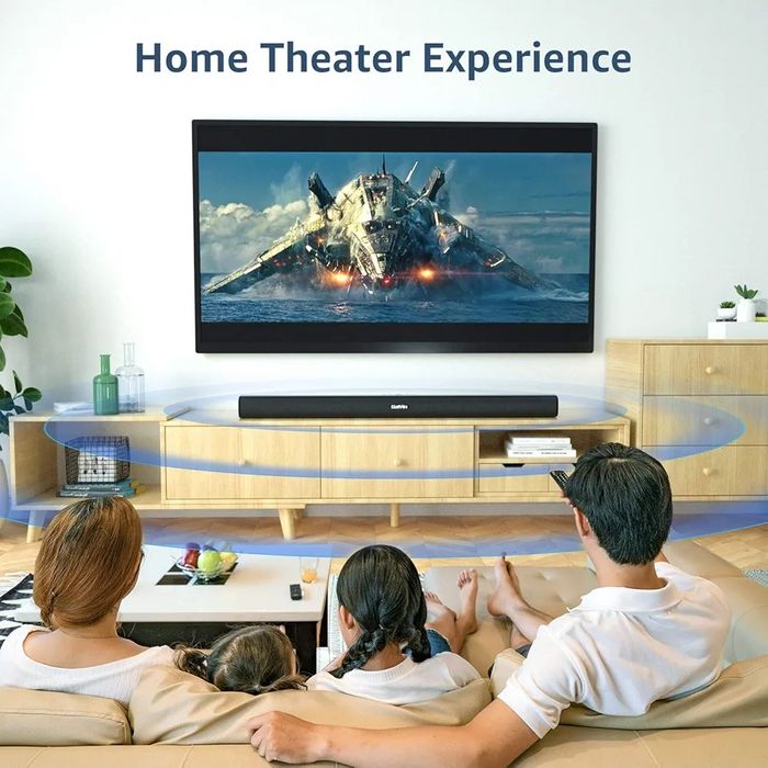 Мощен100W,Bluetooth5.0саундбар