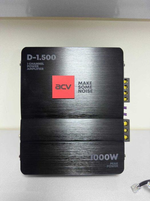 ACV D-1.500 моноблок 1000Вт сабвуфер Naqd yoki Muddatli to‘lov