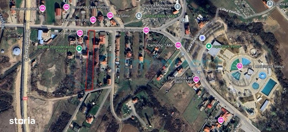 Teren de vanzare in Baile 1 Mai, langa Baile Felix Gaminvest V4124