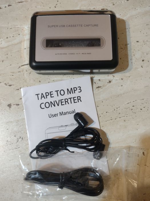 walkman casetofon cu căști nou