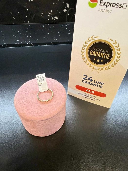 Inel aur 14k 1.03g 9/49 (Iulius Mall)(B-99) Garantie 2 ani!
