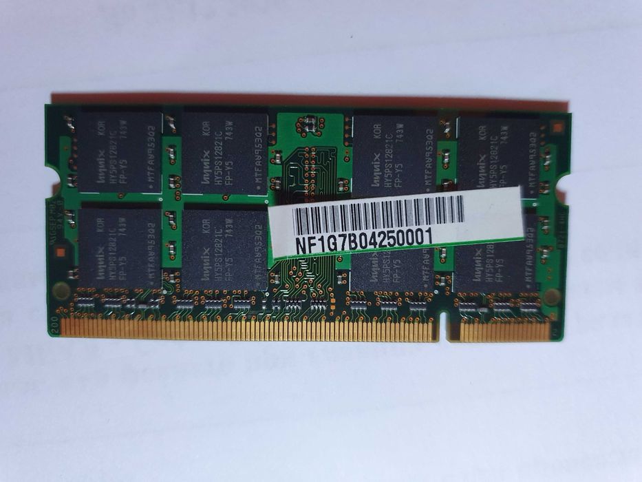 Продавам памет 1GB 2Rx8 PC2-5300S-555-12