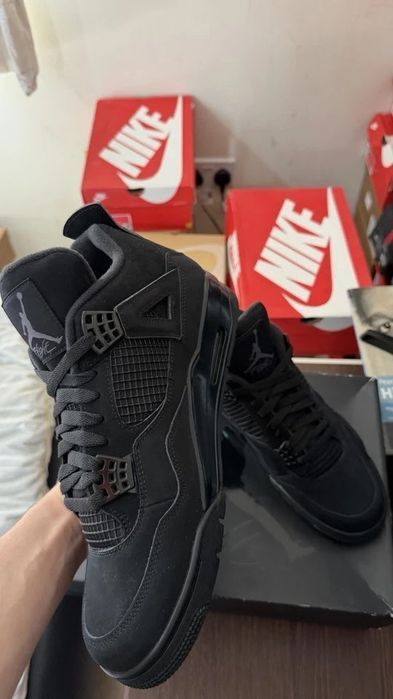Nike Jordan 4 Black Cat 36-46 (Livrare cu verificare)