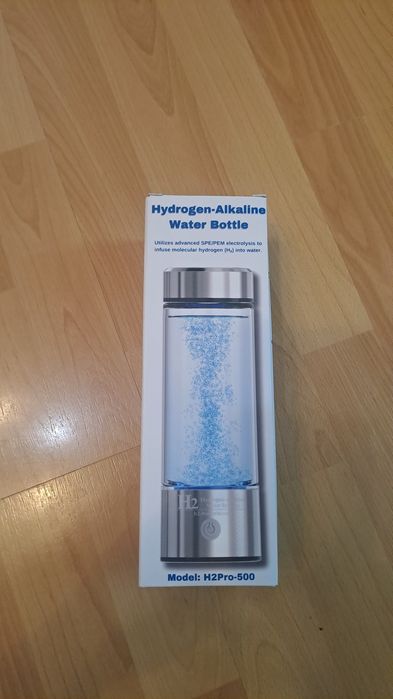 Бутилка за водородна Алкална  вода Model:H2 Pro-500