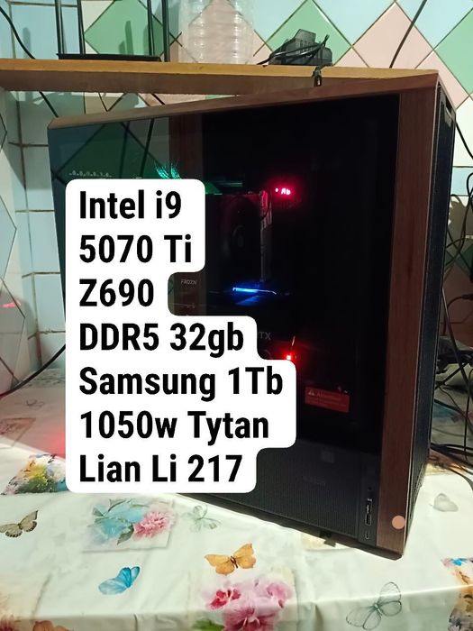 Топовый компьютер ПК для работы и игр рабочая станция сервер геймерски