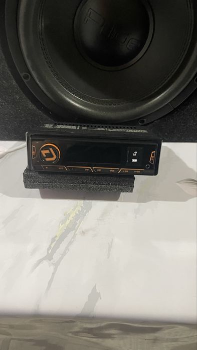 Саббуфер колонка мошный