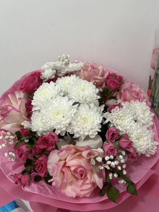 Пышный букет цветов