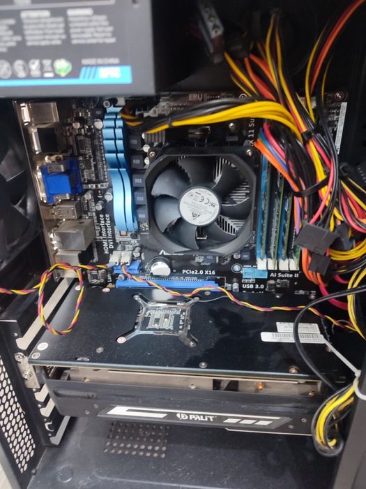 Компьютер б/у в полной  сборке