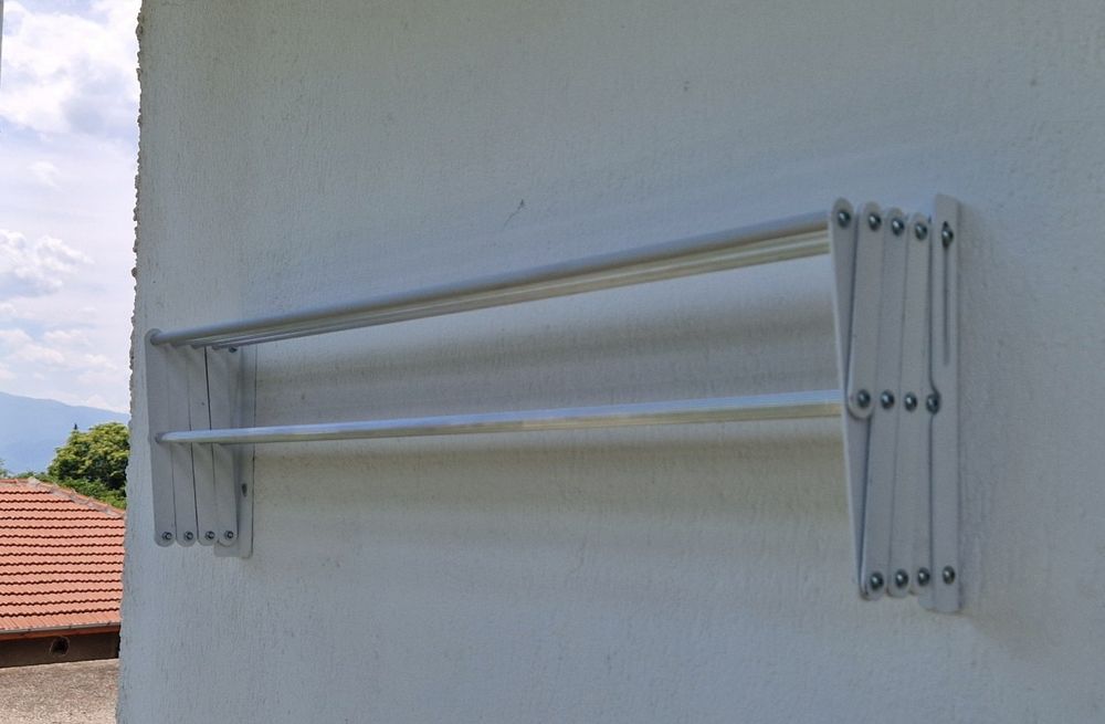 Простор - Сгъваем стенен сушилник за дрехи. Нов!