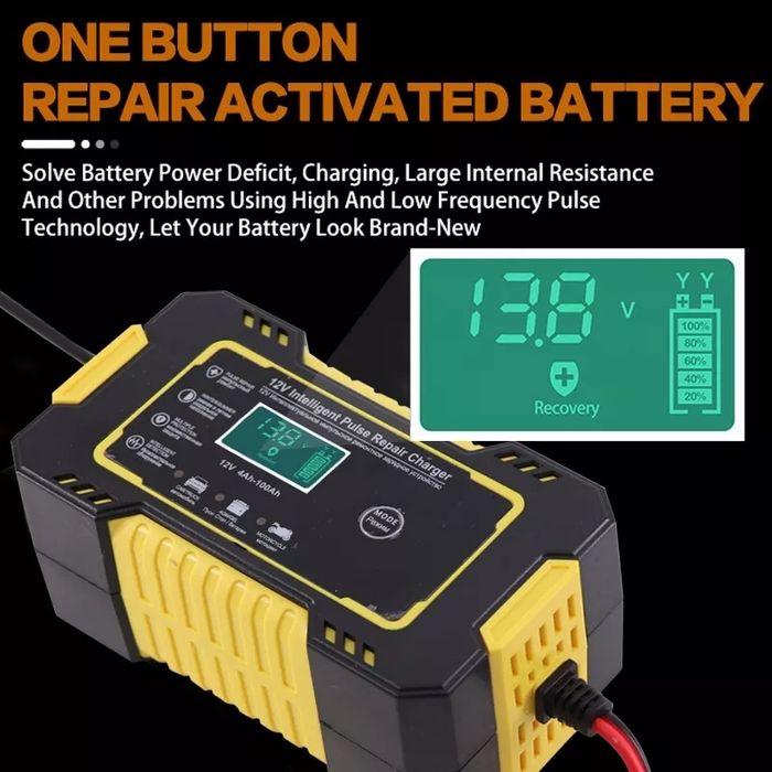 Redresor inteligent încarcare acumulator Auto 6 sau 12 volți