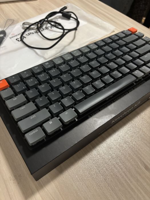 Механична клавиатура Keychron K3 V2 RGB Hot-swappable