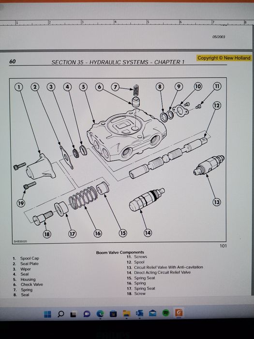 Manual New Holand b115 1000de pagini