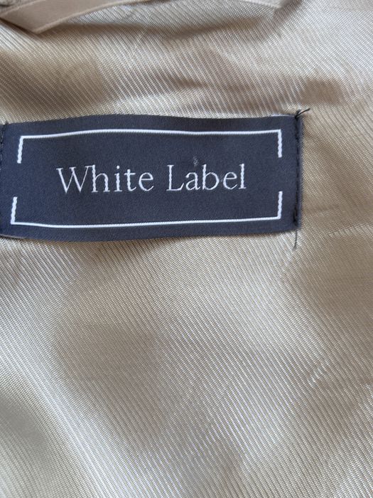 Страхотно елегантно вълнено палте л/тренч White Label