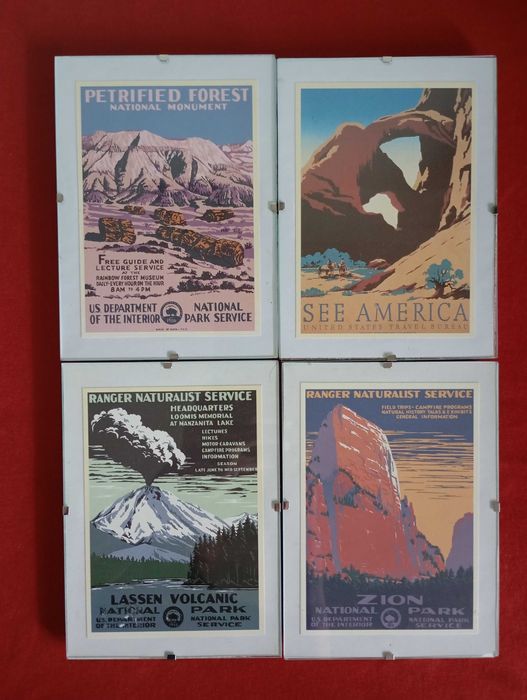 "Ranger lost art", американски пощенски картички