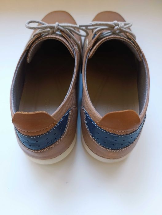 Мъжки обувки естествена кожа Lasocki КАМЕЛ, 45 номер