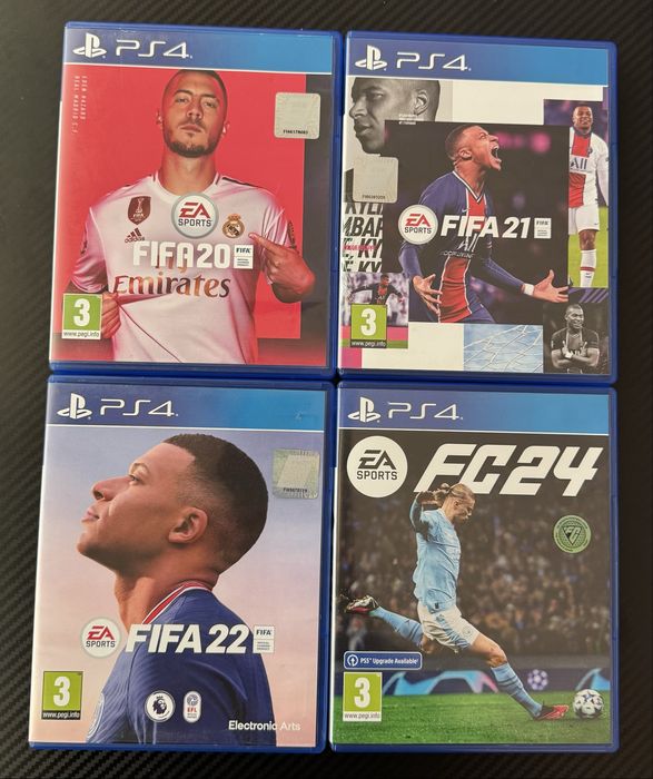Комплект FIFA FC 15 16 17 18 20 21 22 24 игри