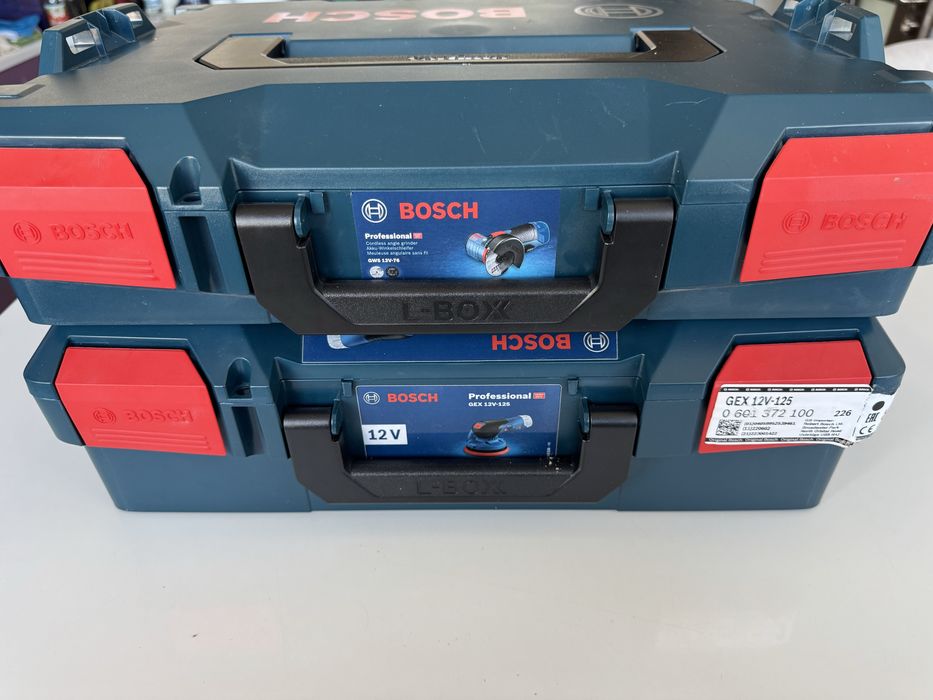 ОБНОВЕНА Комплекти Bosch 12V инструменти в L-Boxx с гаранция