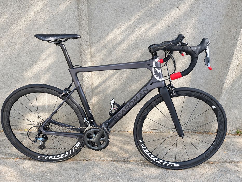 Bicicleta sosea Boardman SLR 8.9 Carbon, XL / 54, Zipp 404, peste 1.80 m
