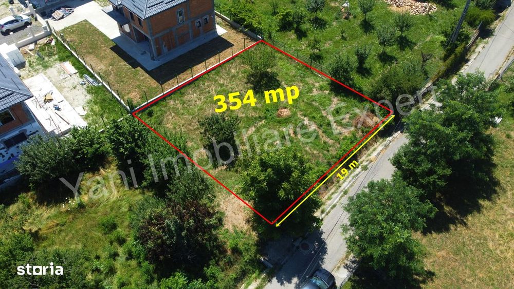 Teren 354 mp de vânzare în Curtea de Argeș.